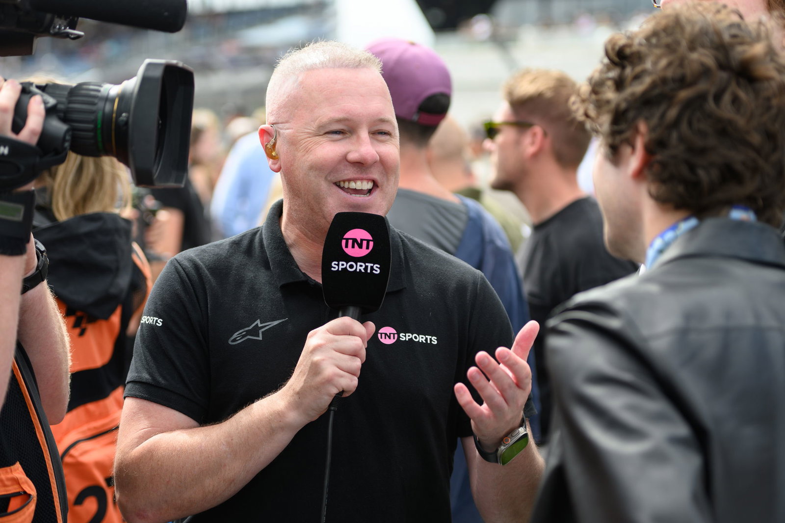 Michael Laverty. Credit: TNT Sports.